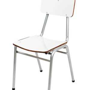 Silla ComfortEvent blanca para casino, comedor o evento