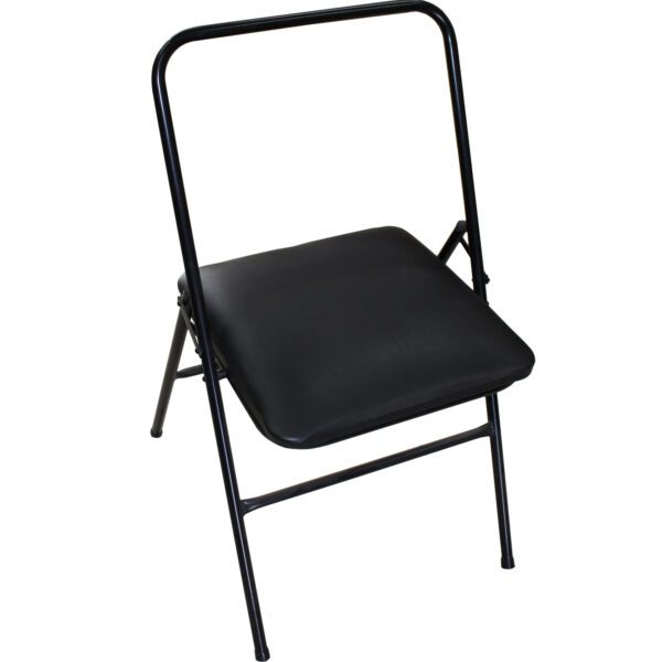 Silla Yoga con estructura de acero y tapiz ecológico para elongación y equilibrio